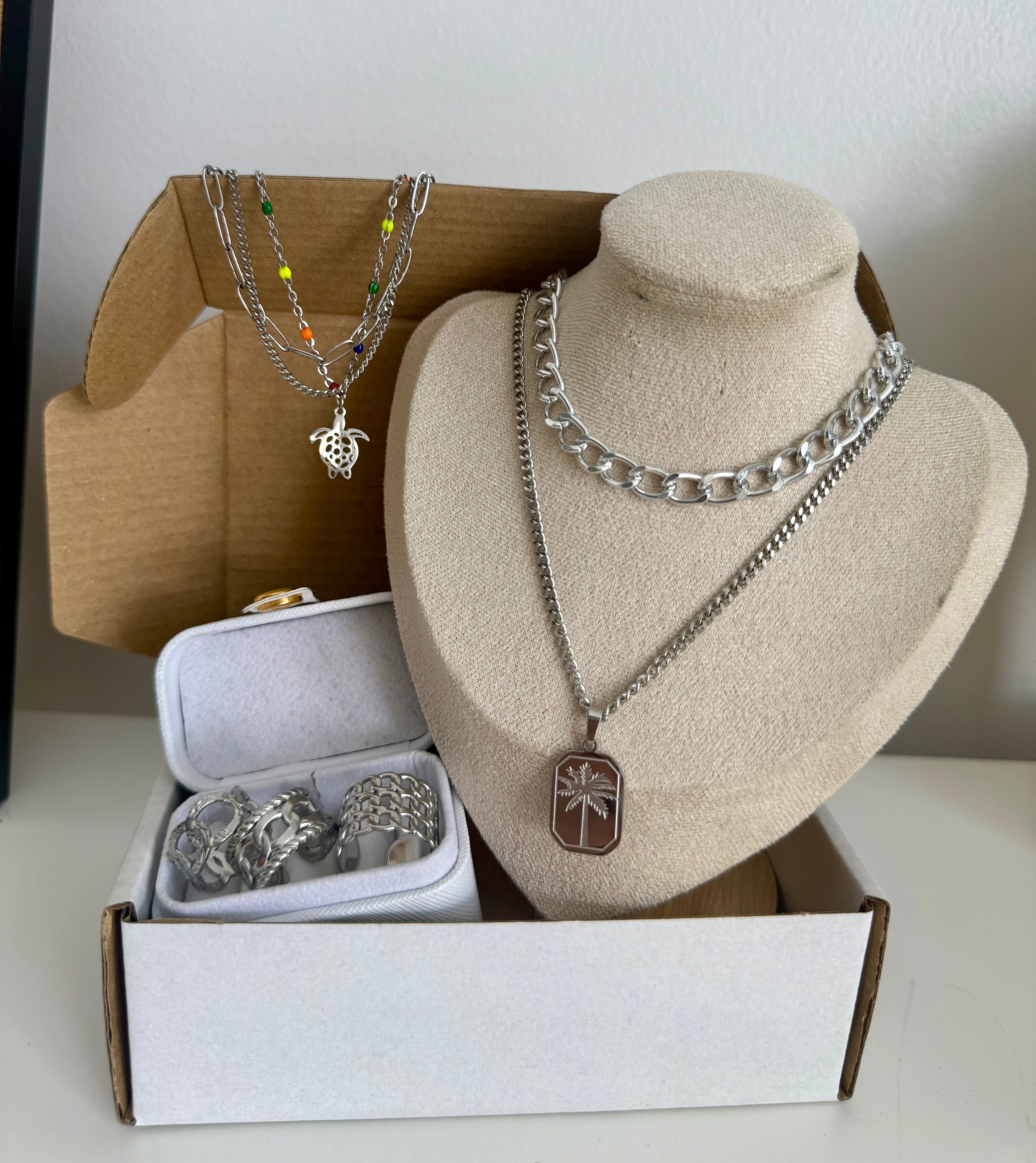 Summer Calendar #1 plata  (6 piezas)