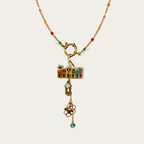 Collar colorido inspirado en Puerto Rico - Pieza EXCLUSIVA