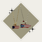 Collar PR oro o plata Stainless Steel