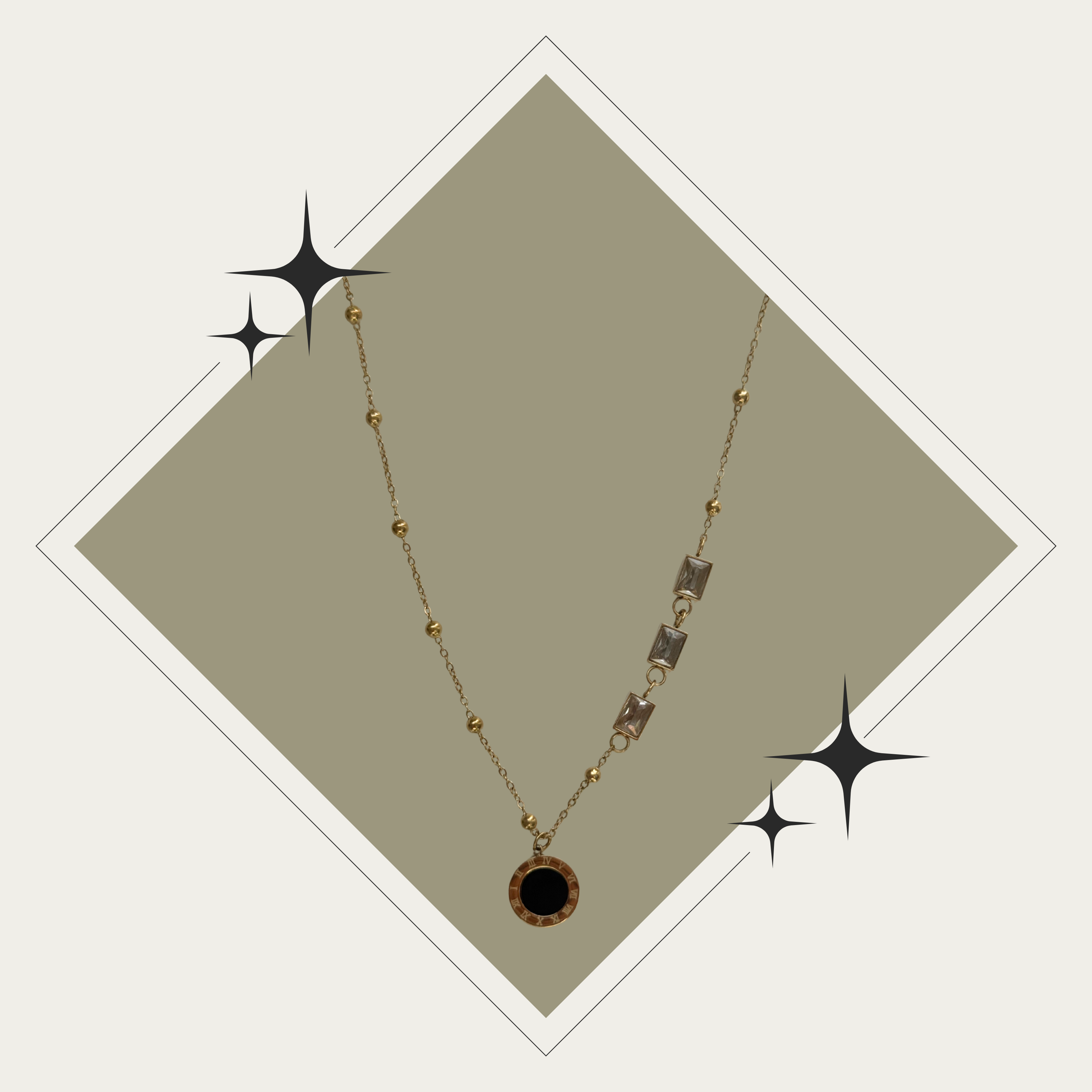 Collar luxury oro Stainless Steel