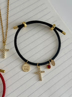 Pulsera negra (ajustable)