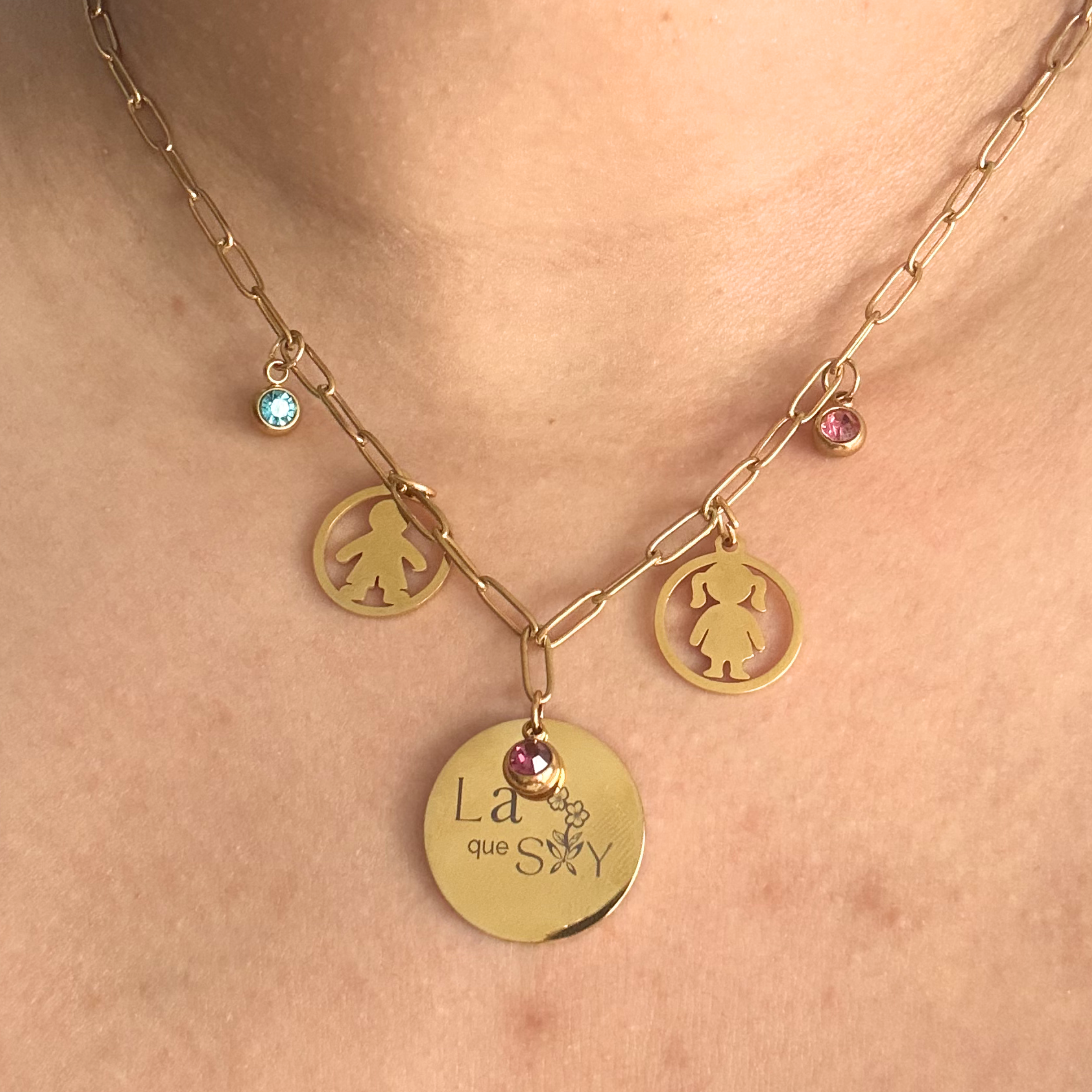 Collar la flor que SOY - personalizable