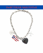 DeBÍ TiRAR Más FOToS charm necklace (1-2 foto) plata