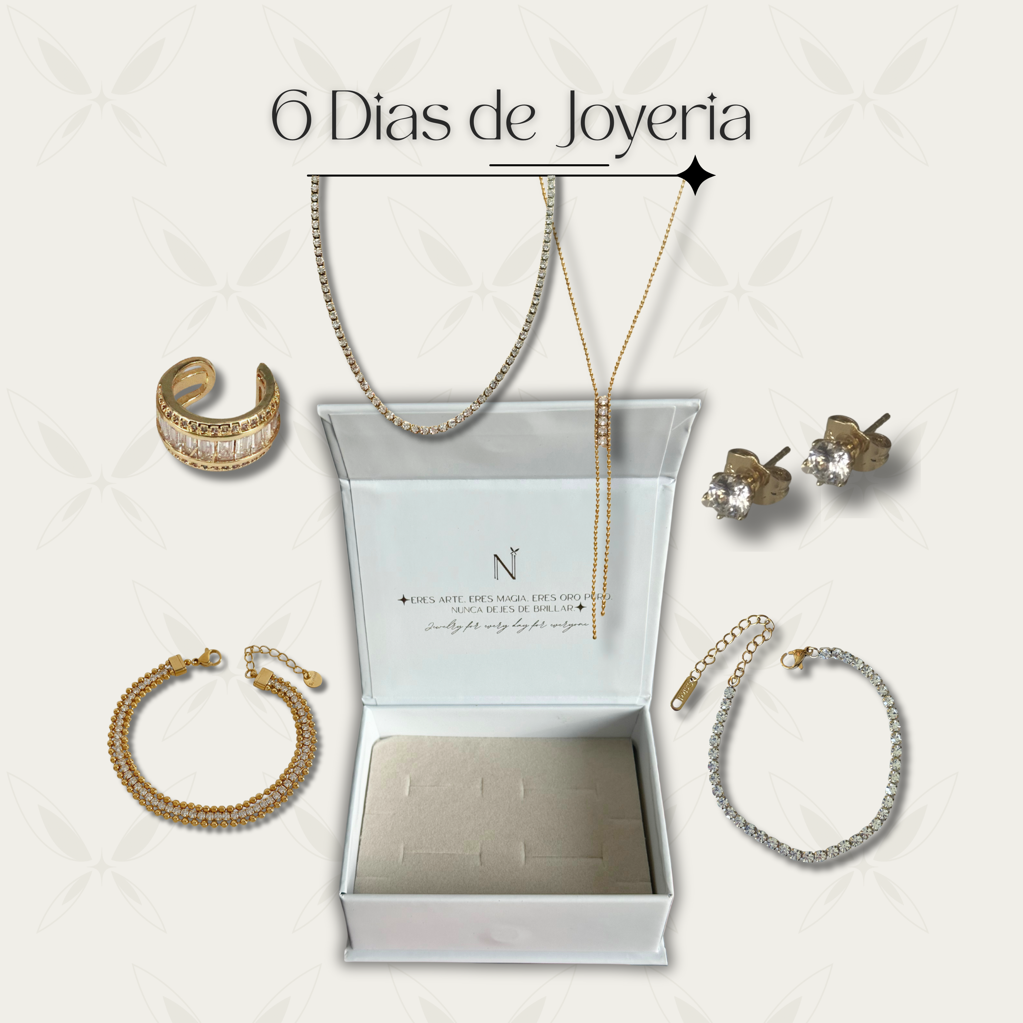 6 días de joyería - luxury set diamantes