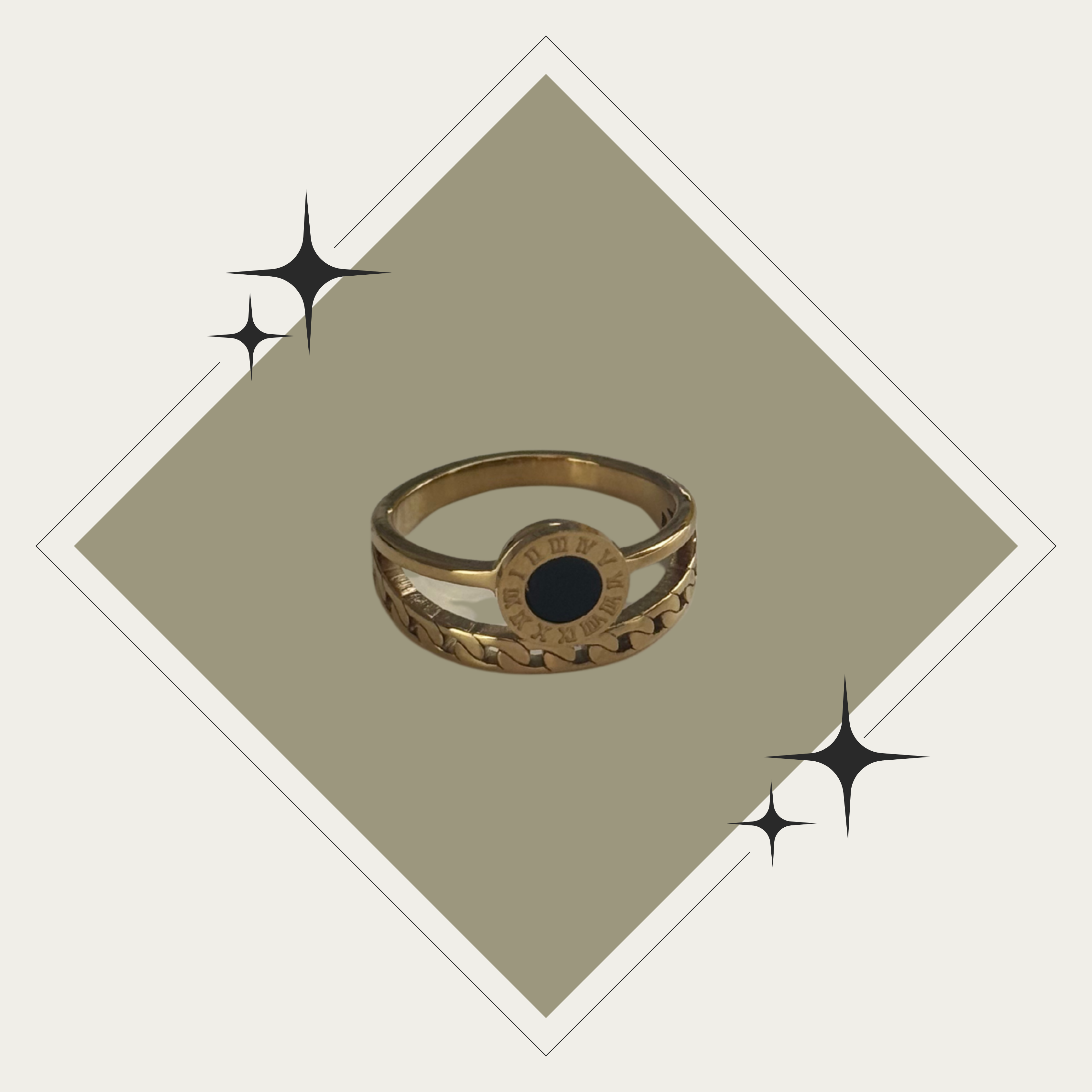 Sortijasize 7 oro Stainless Steel