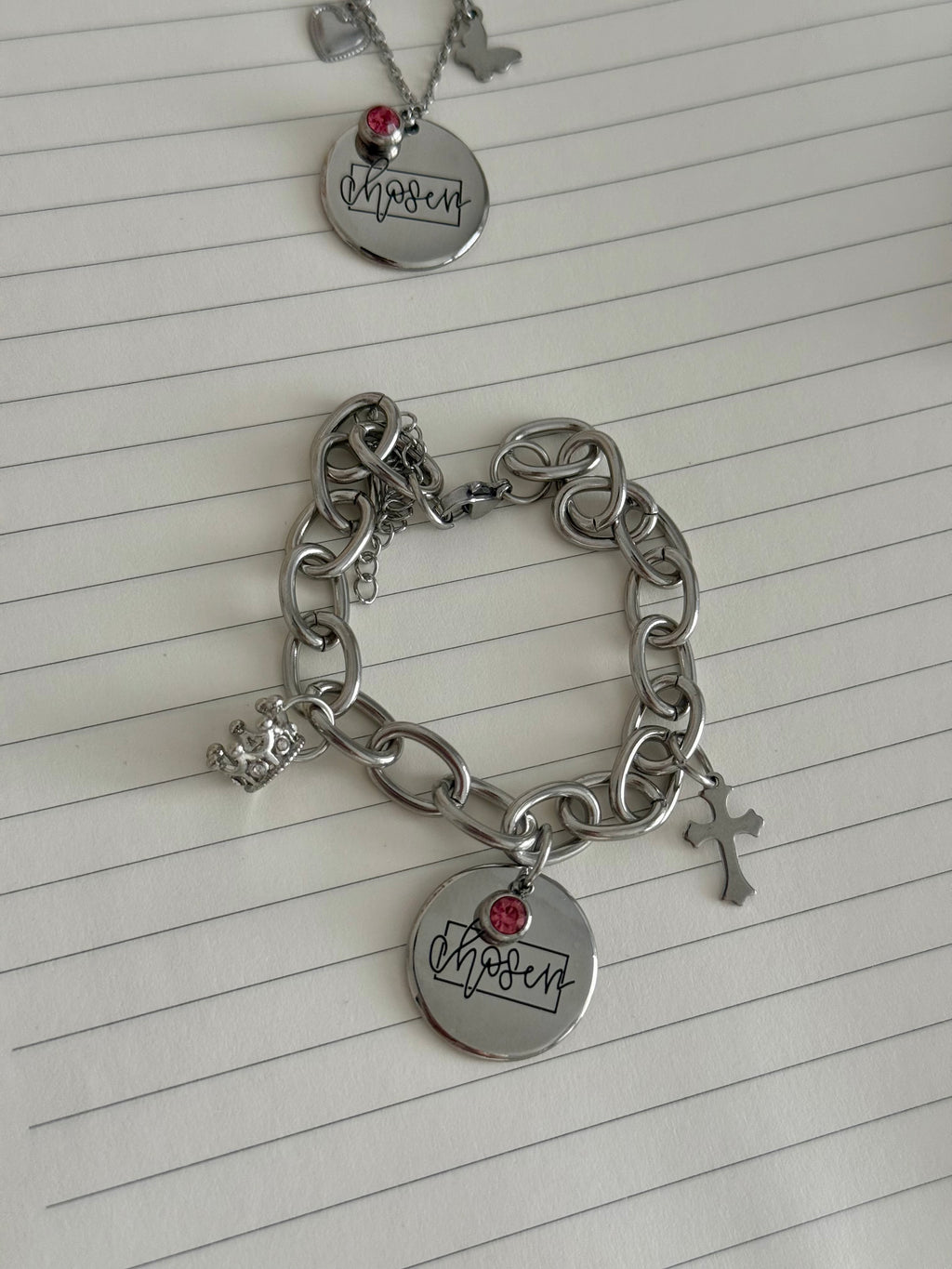 Pulsera plata ELEGIDA