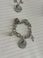 Pulsera plata ELEGIDA