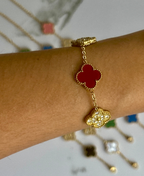 Pulsera de trébol reversible Stainless Steel