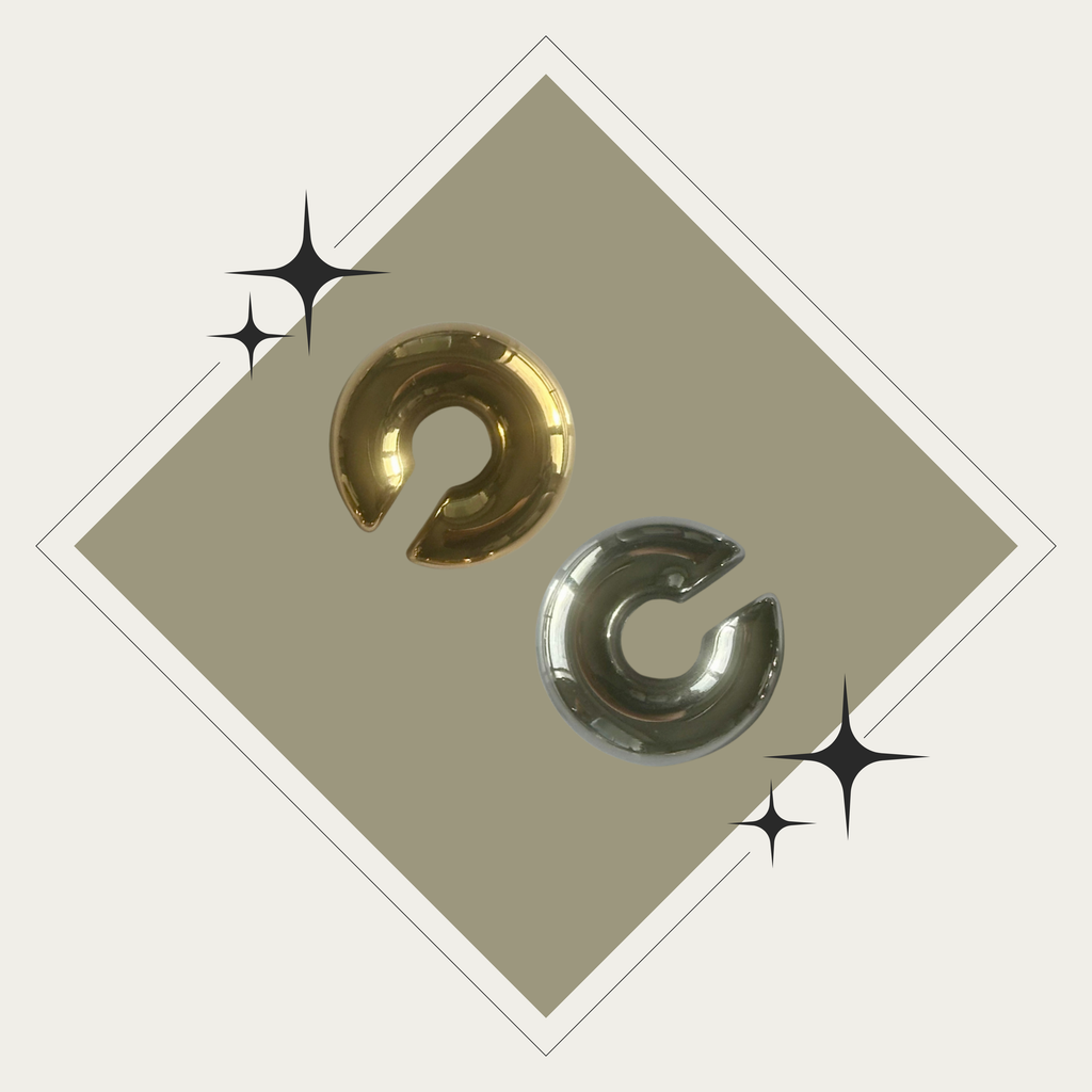 Earcuff oro o plata Stainless Steel