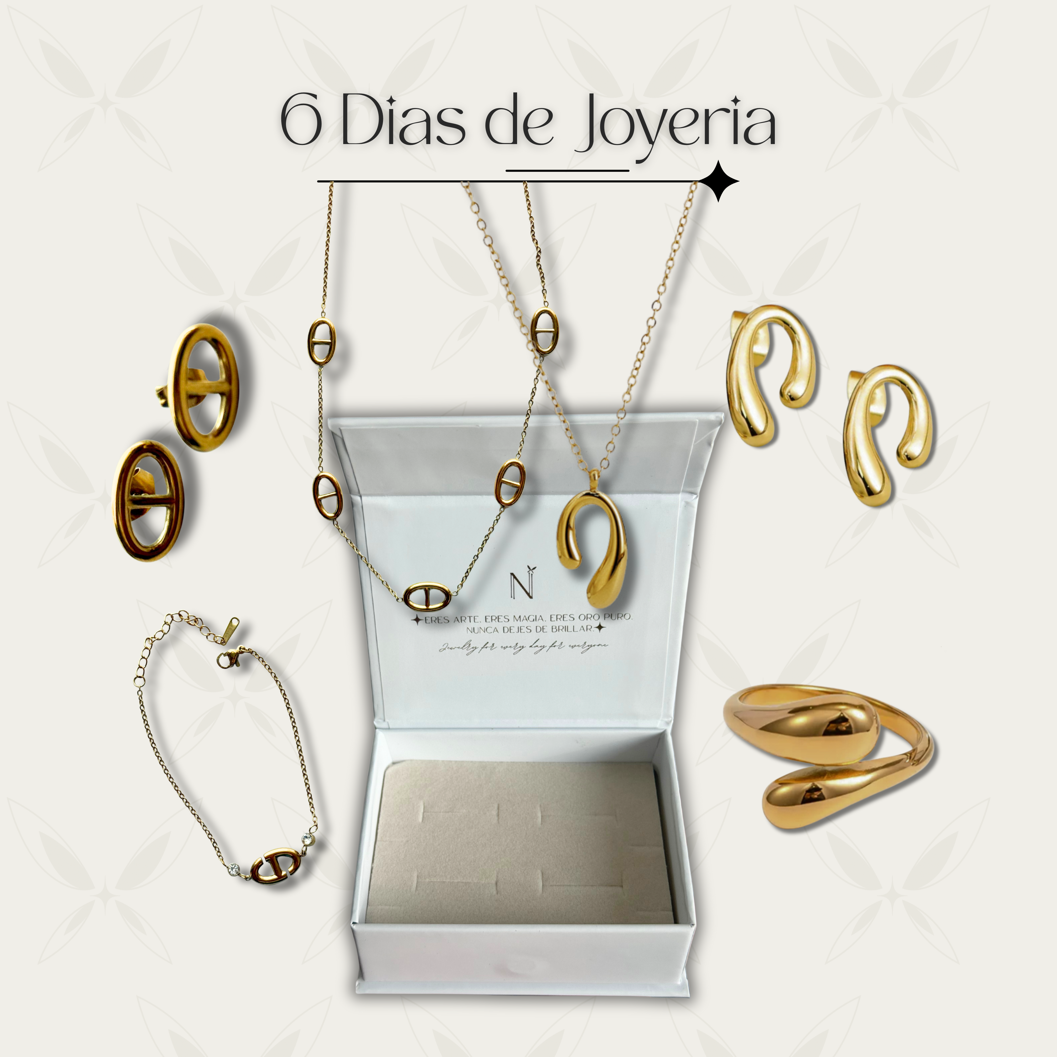 6 días de joyería oro