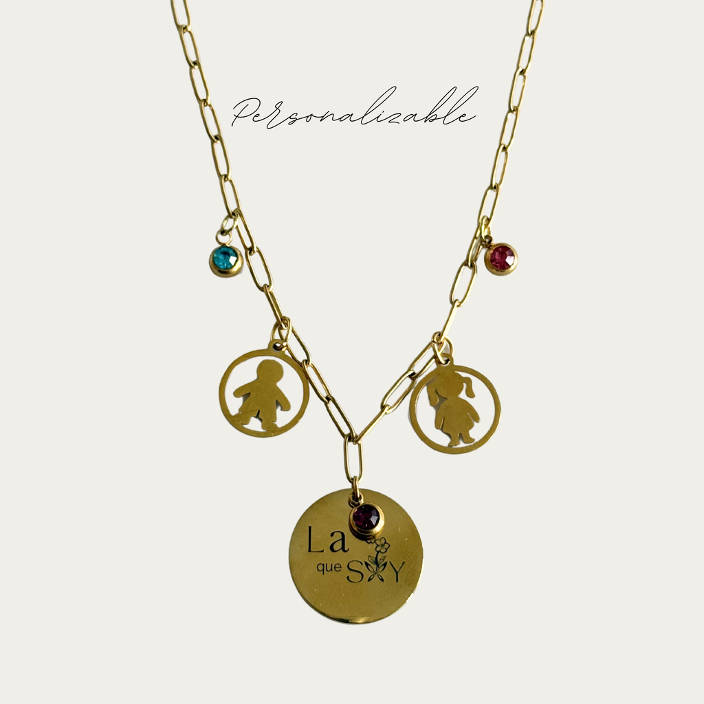 Collar la flor que SOY - personalizable