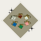 Sortija trébol oro Stainless Steel (ajustable)