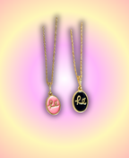 Collar FE oro - rosa o negro