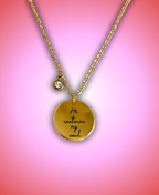 Collar oro Él RESTAURÓ MI ALMA