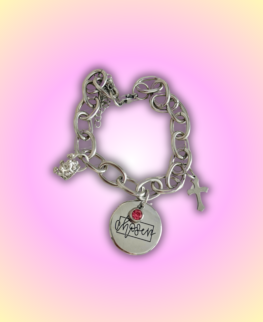Pulsera plata ELEGIDA
