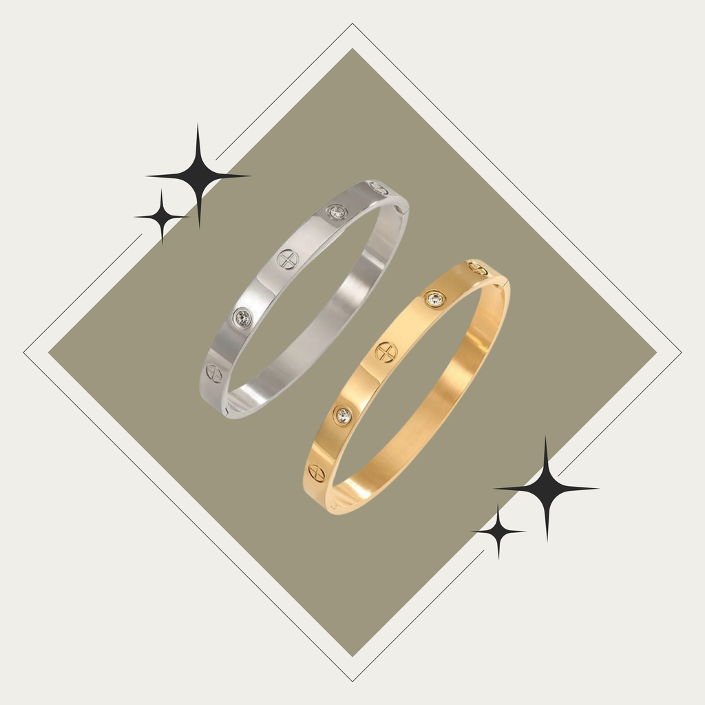 Bangle oro o plata Stainless Steel