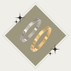 Bangle oro o plata Stainless Steel