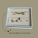 Collar nombre personalizado - Oferta para añadir en cajas 6 días de joyería